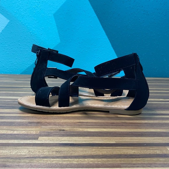 TOP Moda Black Sandals - Picture 8 of 13